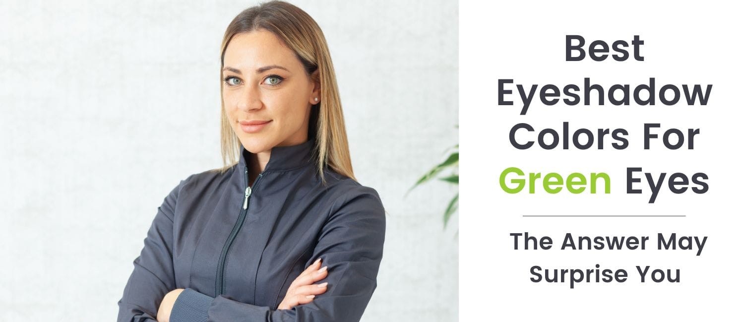 Best Eyeshadows for Green Eyes  Red Apple Lipstick