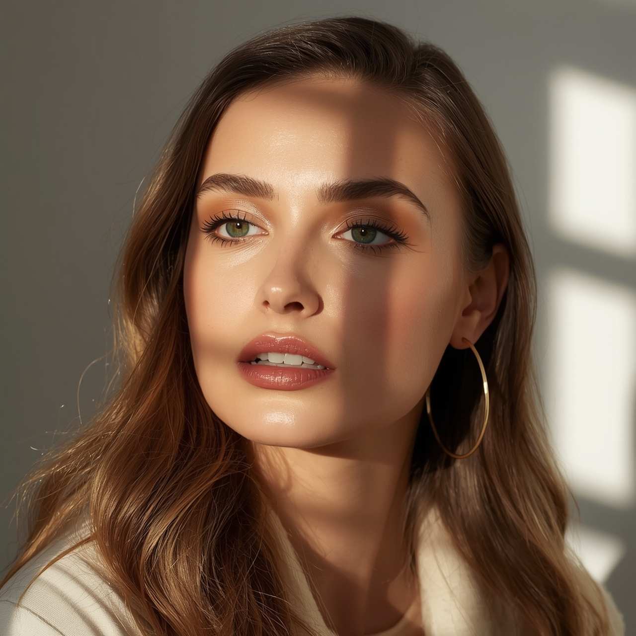 woman wearing Best Makeup Line for Sensitive Skin