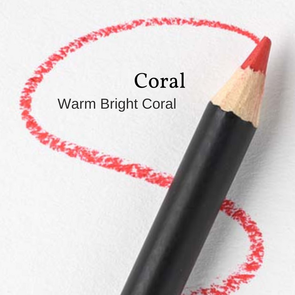 Define Lip Pencil - Coral lipstick swatch