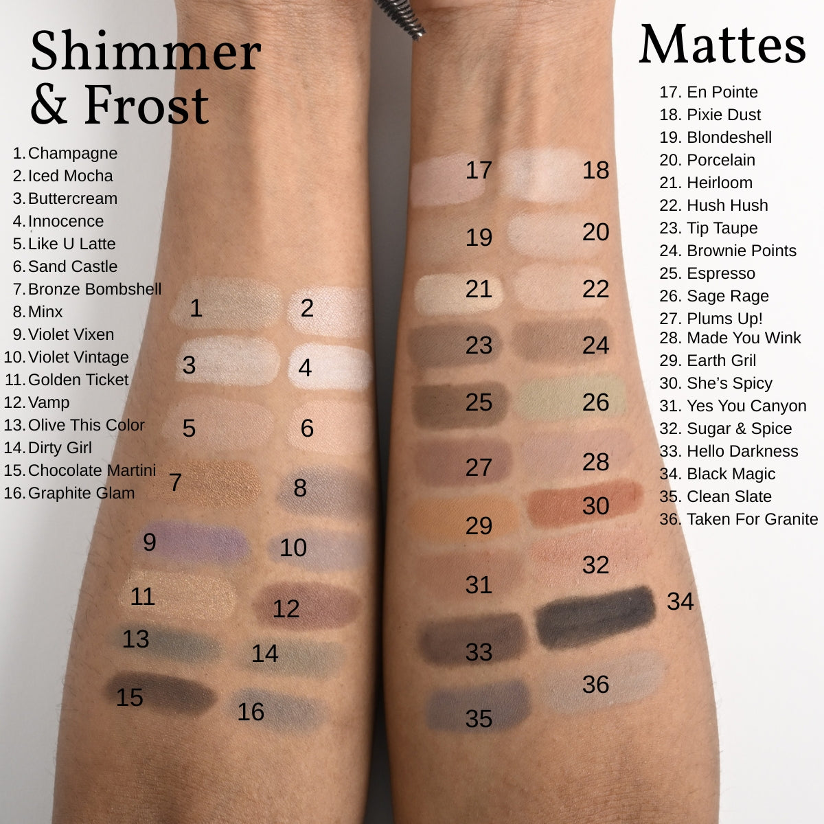 チーク mrs.apple Minx Talc-Free Neutral Plum Eyeshadow | Vegan, Hypoallergenic