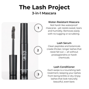 The Lash Project Mascara – Strengthening Lash Conditioner & Mascara for Sensitive Eyes