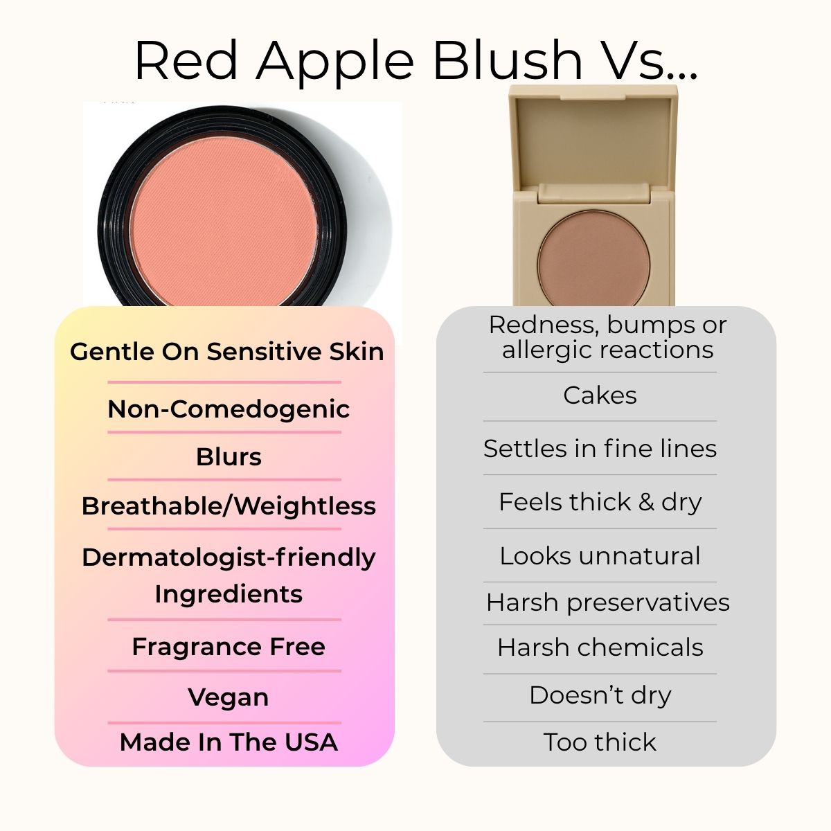 Gotta Glow Talc Free Blush For Sensitive Skin