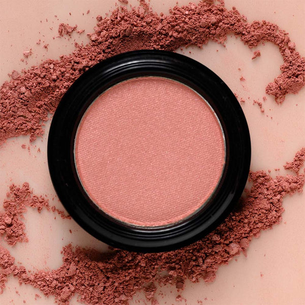 M'Lady Talc Free Blush For Sensitive Skin lipstick swatch