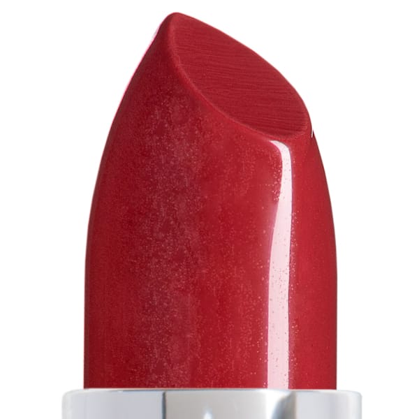 Image of lipstick bullet in the shade called Reddish Fetish.  Reddish Fetish is  a deep pinky-red with a slight brown undertone. 