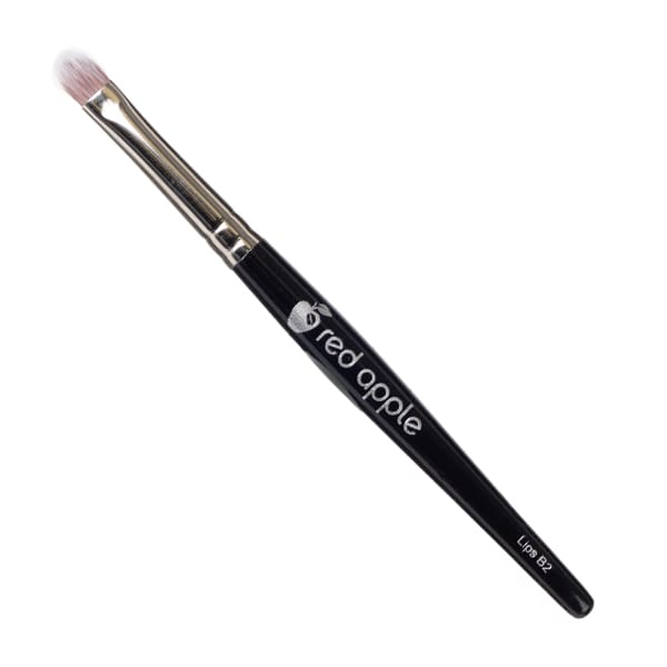 Vegan Angled Eye Brush - Red Apple Lipstick