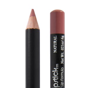 image of natural lip liner a lightly pink and brown lip liner