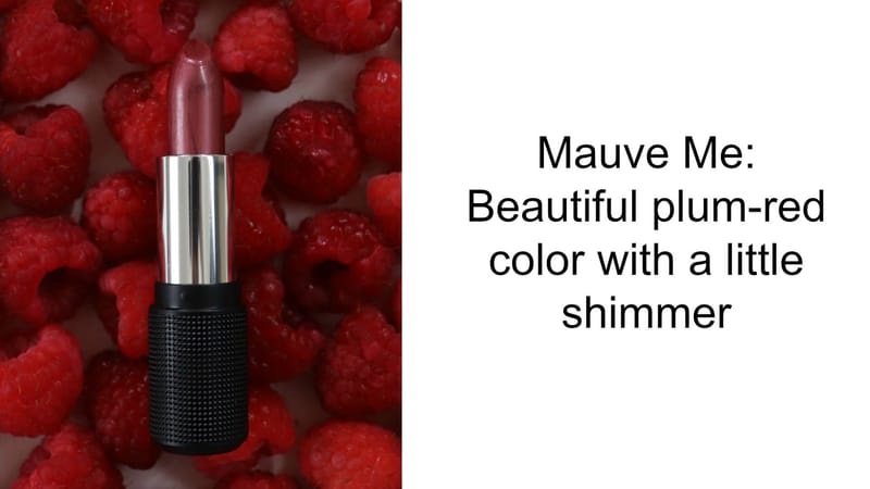 The unique finish of this lipstick instantly brightens your complexion and creates the illusion of a whiter smile. 