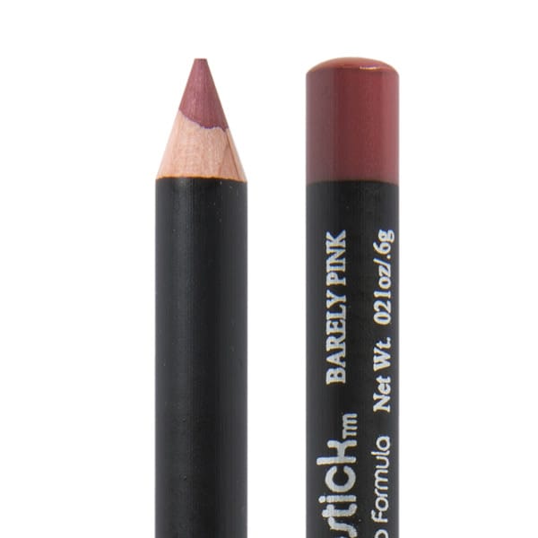 Image of Barely Pink Lip Pencil by Red Apple Lipstick. Barely Pink is a warm pink that is very natural and not “hot” or Barbie-esque