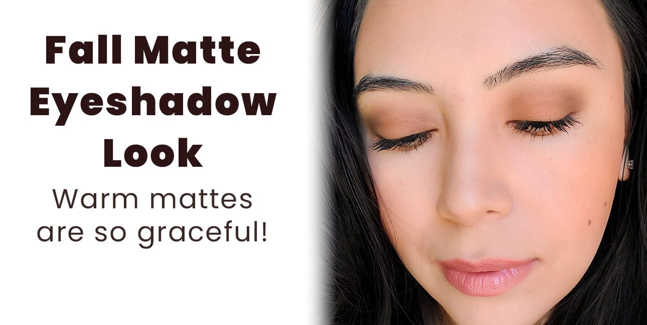 Fall Matte Eyeshadow Look #1