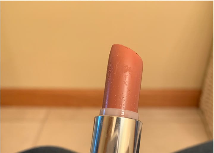 Wax Bloom On Lipstick